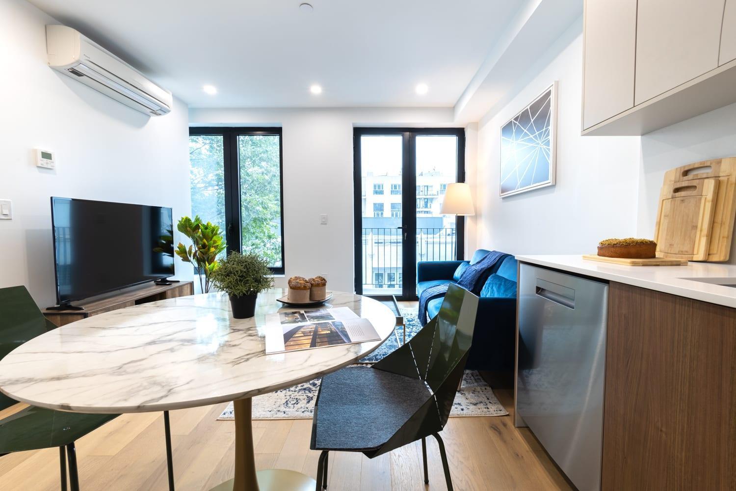 149Bk-302 New Construction 1Br Wd In Unit Balcony Villa New York Exterior photo